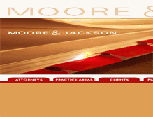 Tablet Screenshot of moorejackson.com